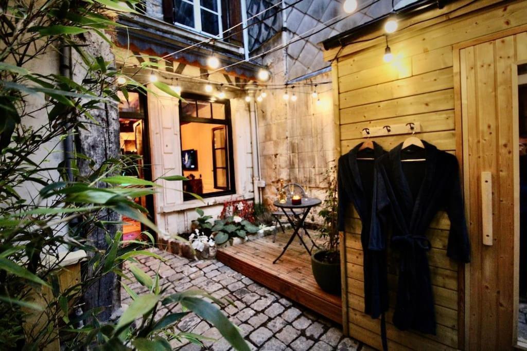 Le Spa Gustave - Sauna, Jacuzzi & Terrasse A Ruan Exterior foto